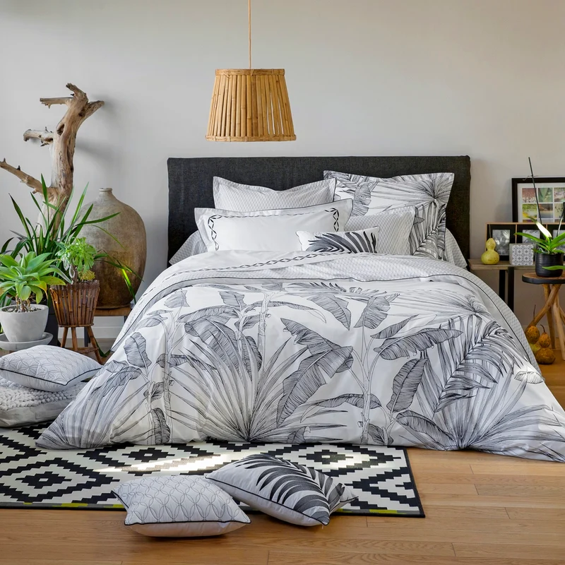 Parure de lit Tropical - Percale de coton