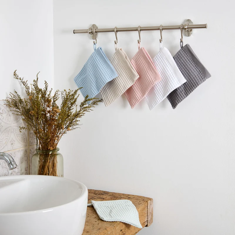 Linge de bain Épure - Coton Nid d’abeille 300 g/m²