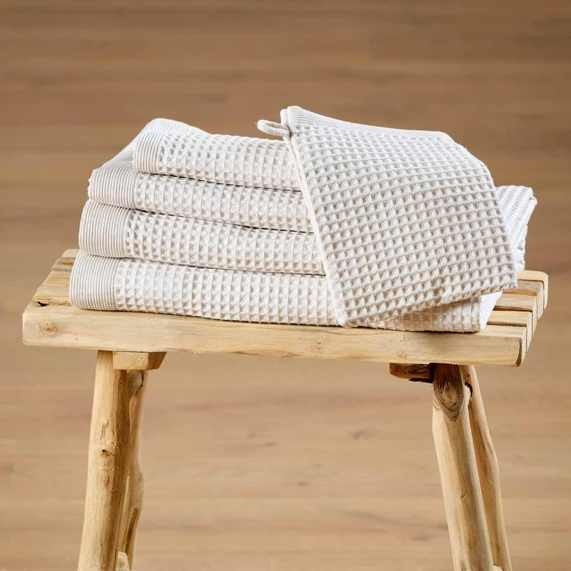 Linge de bain Épure - Coton Nid d’abeille 300 g/m²