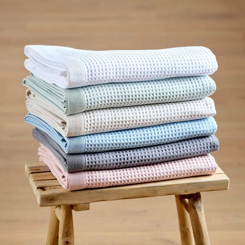 Linge de bain Épure - Coton Nid d’abeille 300 g/m²