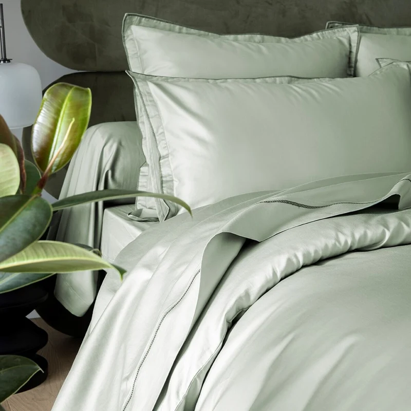 Taie de traversin Opium - Satin de coton 120 fils/cm²