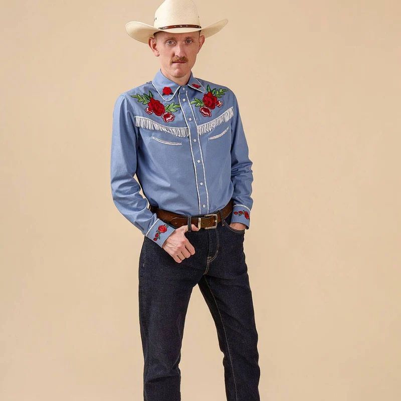 PATRON DE COUTURE PDF | Chemise Western Cornelius | Closet Core | BILINGUE (FR / EN) | UNISEXE