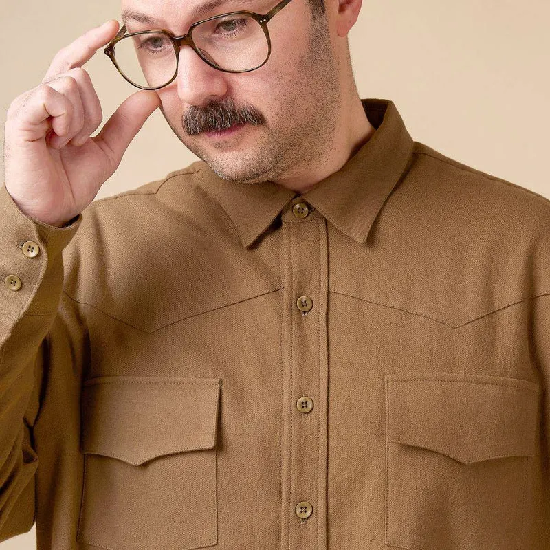 PATRON DE COUTURE PDF | Chemise Western Cornelius | Closet Core | BILINGUE (FR / EN) | UNISEXE