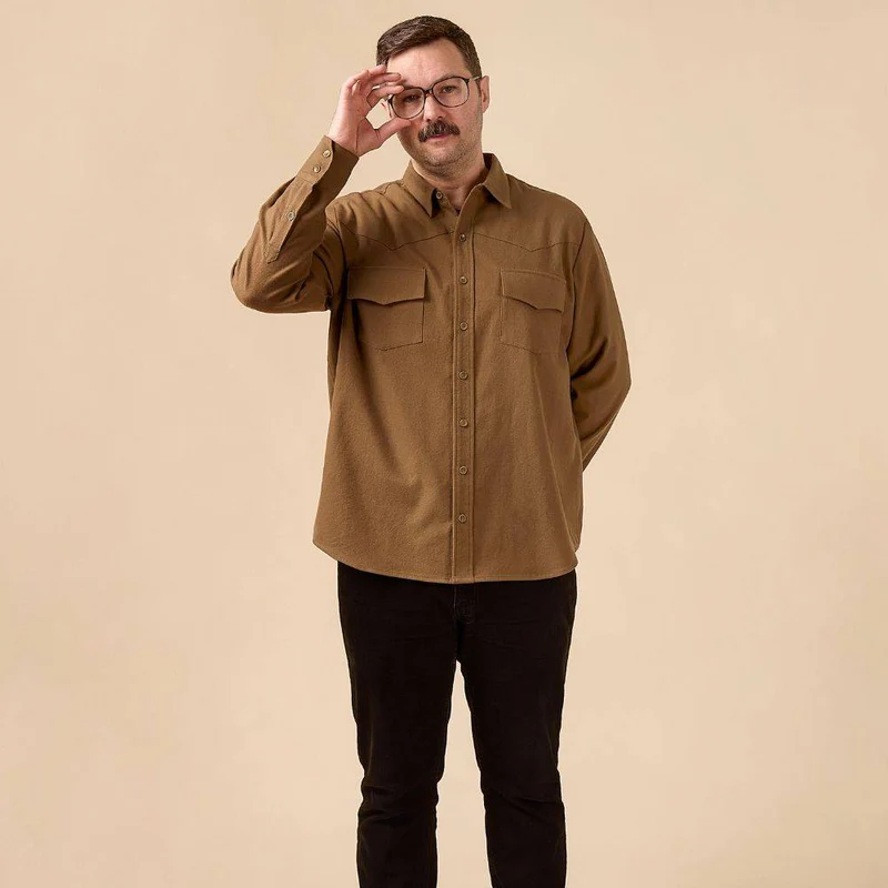 PATRON DE COUTURE PDF | Chemise Western Cornelius | Closet Core | BILINGUE (FR / EN) | UNISEXE