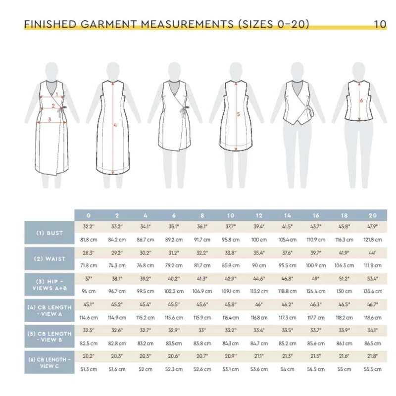 PATRON DE COUTURE PDF | Robe & veste Aylin | Closet Core Patterns | BILINGUE (EN / FR)