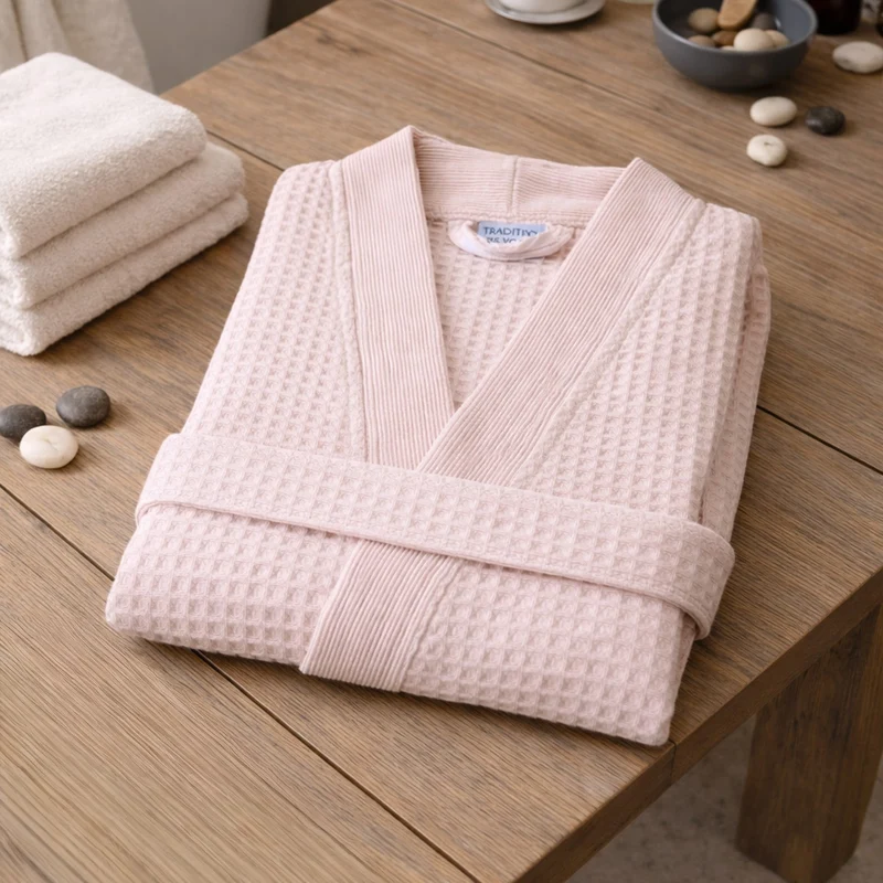 Kimono Épure - Coton Nid d’abeille 300 g/m²