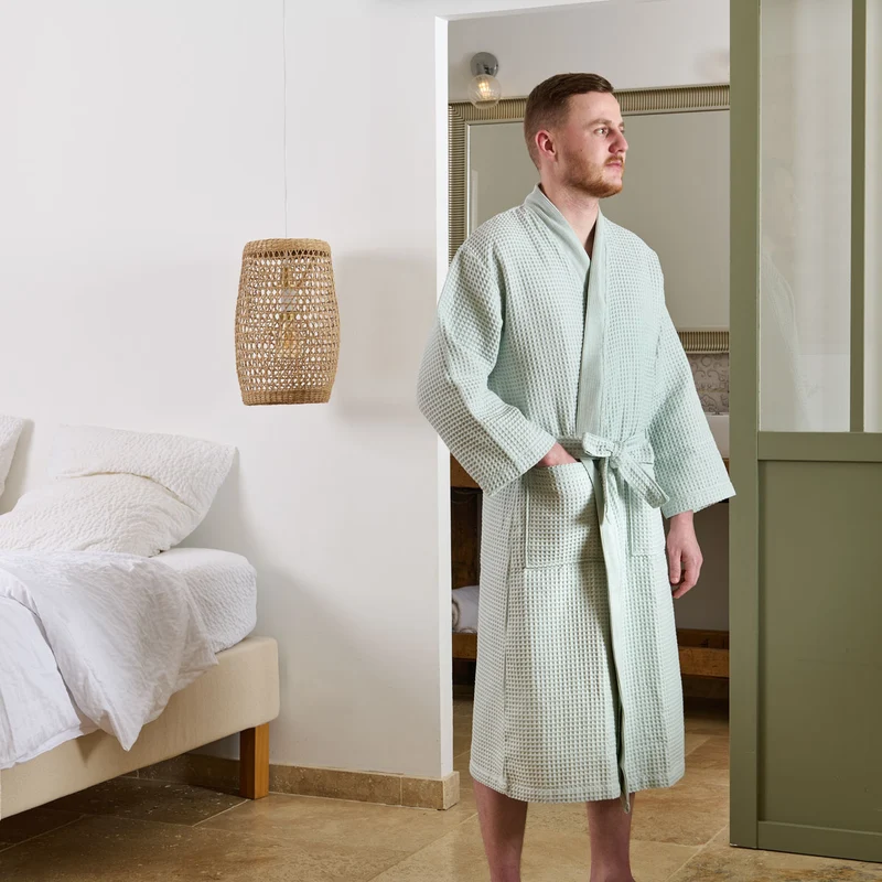 Kimono Épure - Coton Nid d’abeille 300 g/m²
