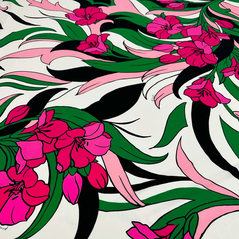 Tissu Popeline Stretch, Viscose - Rosaura