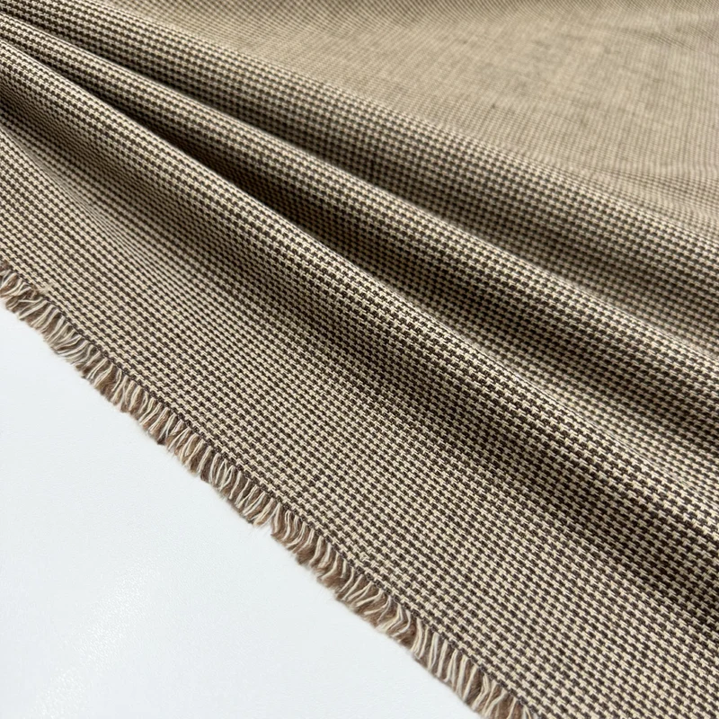 Tissu Tailleur, Lin - Pied de poule, Goito