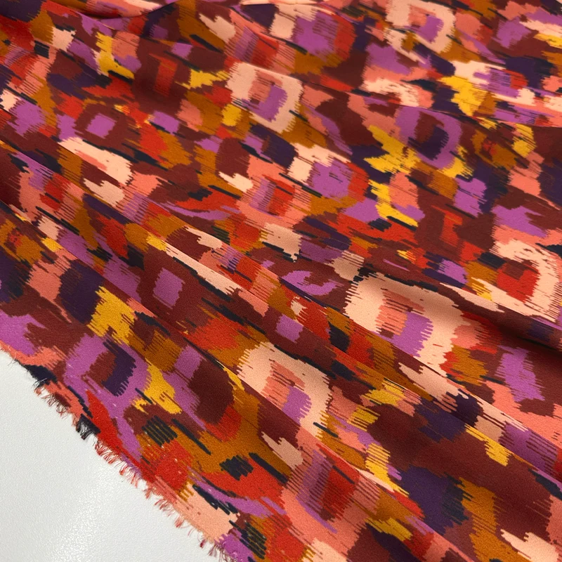Tissu Satin, Polyester - Spruzzo