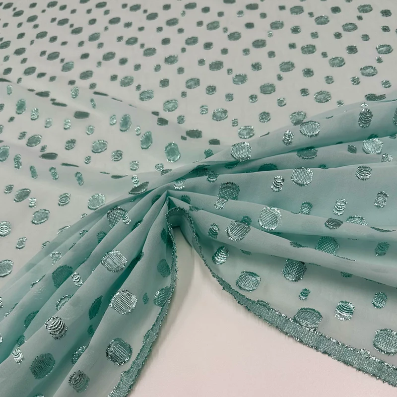 Tissu lancé découpé - Géométrique Pois, Gelida