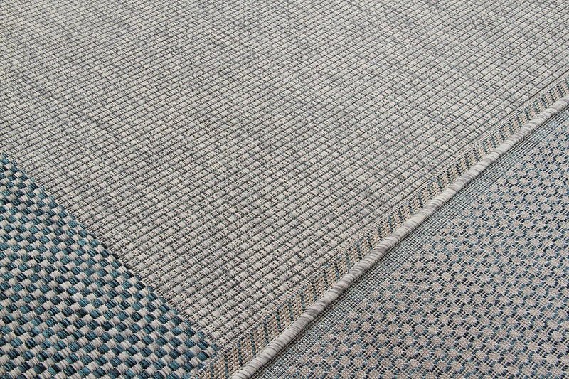 Tappeto Outdoor Flatweave Blu