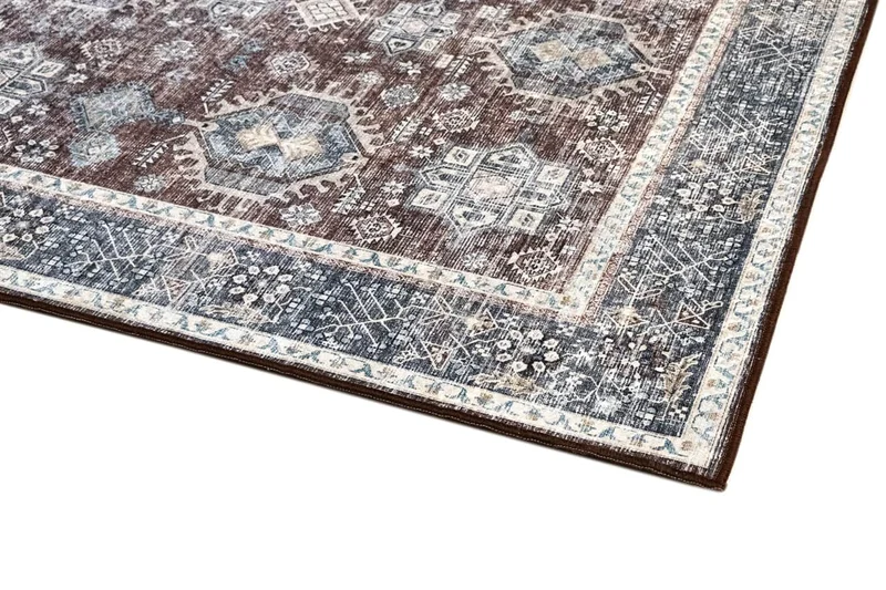 Tappeto Classico Vintage Printed Grigio