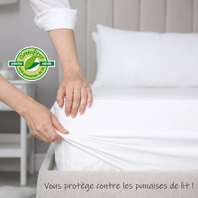 Protège matelas - Molleton Anti-Punaise de lit