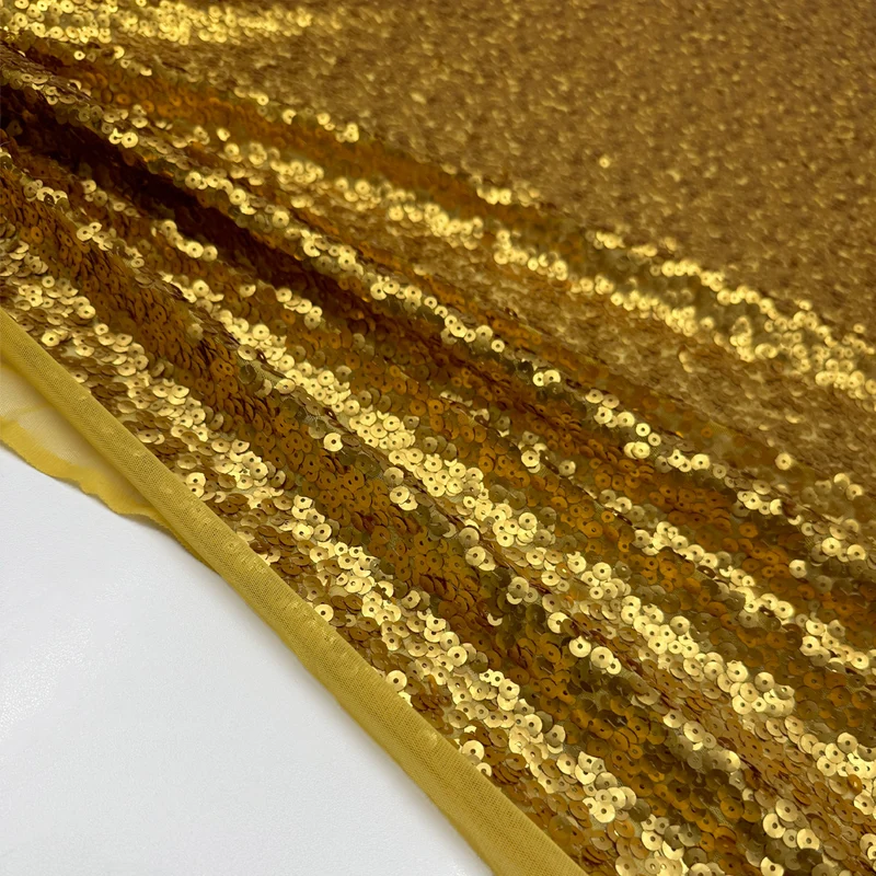 Tissu Tulle Brodé, Paillettes - Carla