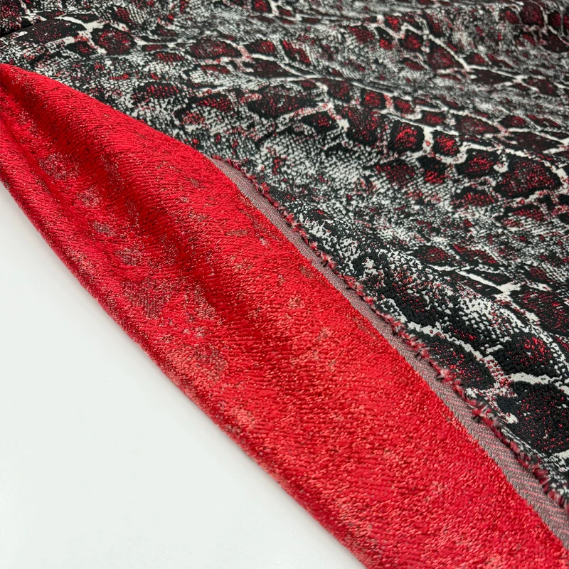 Tissu Jacquard Stretch - Métallisé, Albi