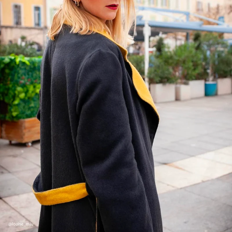 Tissu Manteau, Laine - Double Face, Santino