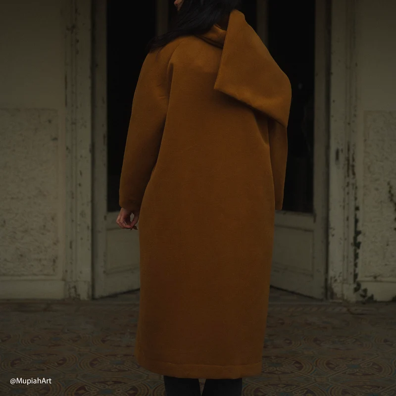 Tissu Manteau, Rayonne - Double Face, Urbano