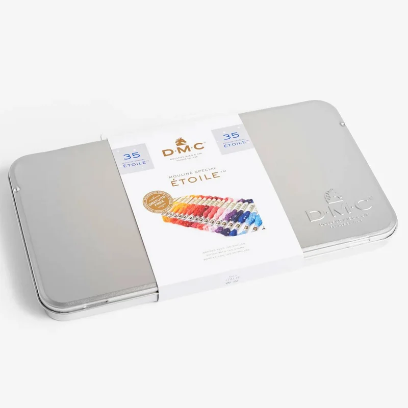 DMC Étoile | Coffret collector de fils à broder | 35 couleurs