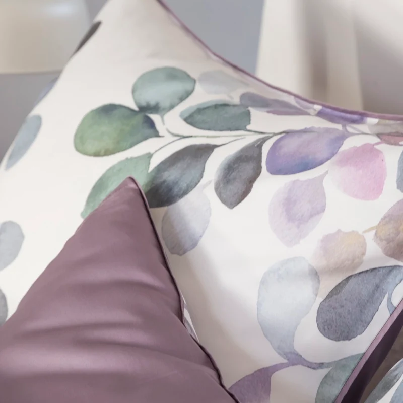 Taie d'oreiller Eclose - Satin de coton 120 fils/cm²