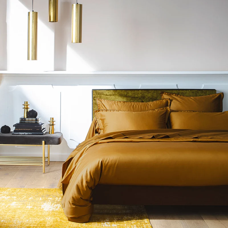 Housse de couette Opium - Satin de coton