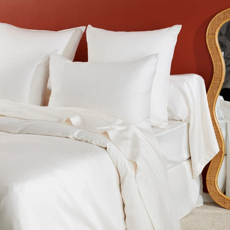 Taie d'oreiller Douce Nuit - Satin de coton 80 fils/cm²