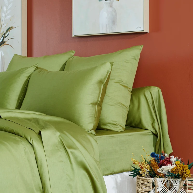 Taie d'oreiller Douce Nuit - Satin de coton 80 fils/cm²