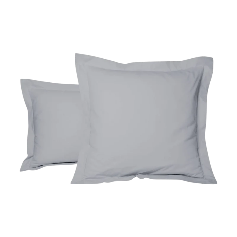 Taie d'oreiller unie - Percale de coton