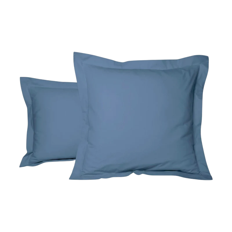 Taie d'oreiller unie - Percale de coton