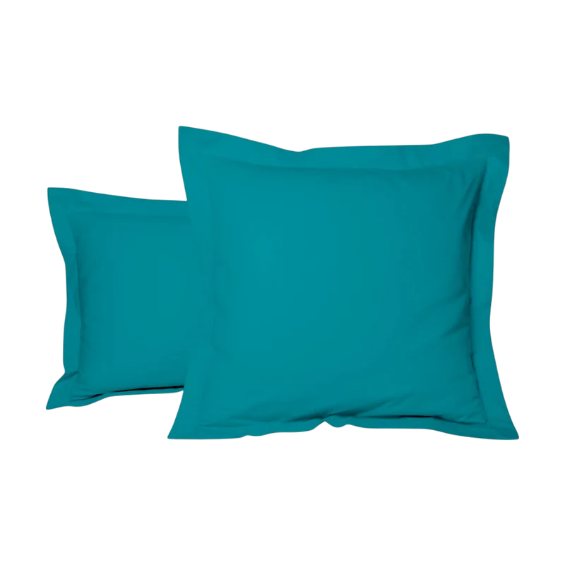 Taie d'oreiller unie - Percale de coton