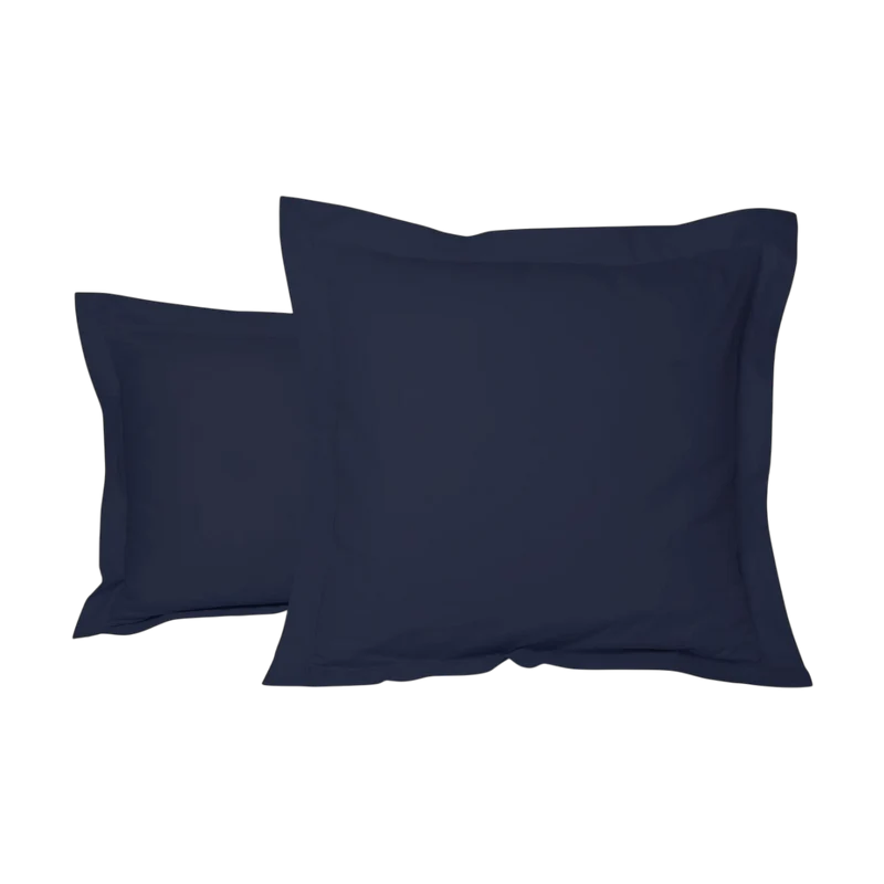 Taie d'oreiller unie - Percale de coton