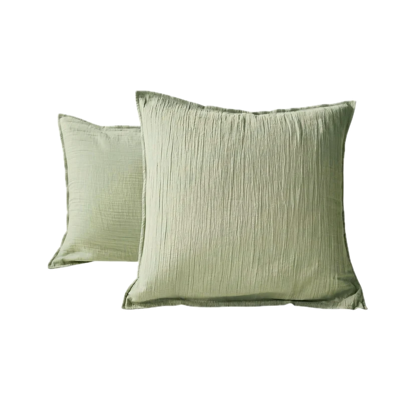 Taie d'oreiller unie - Gaze de Coton