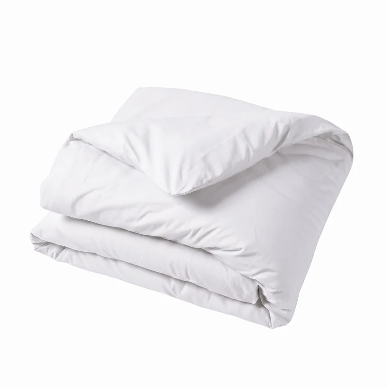 Housse de couette unie - Percale de coton