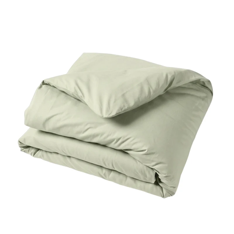 Housse de couette unie - Percale de coton