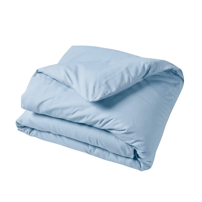 Housse de couette unie - Percale de coton