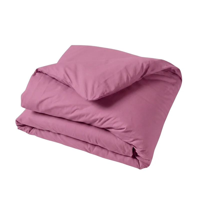 Housse de couette unie - Percale de coton