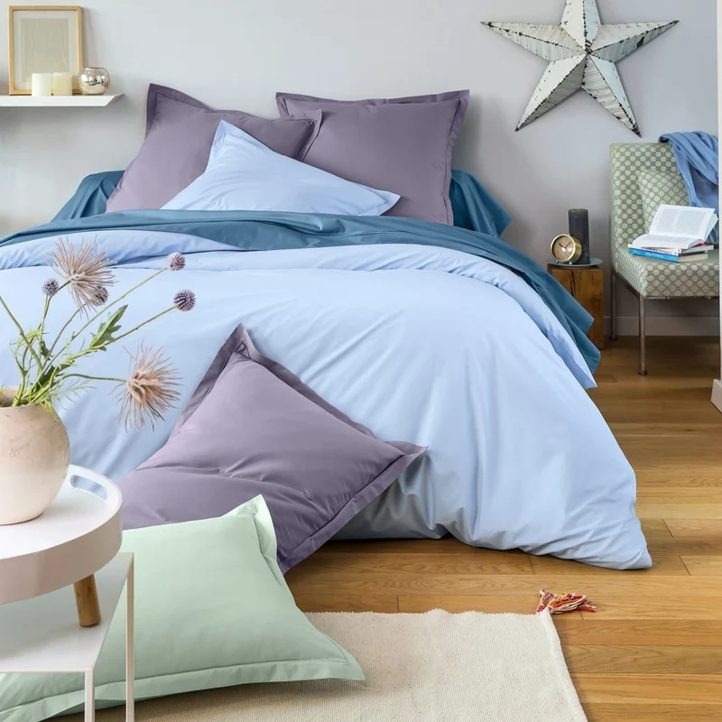 Taie de traversin - Percale de coton