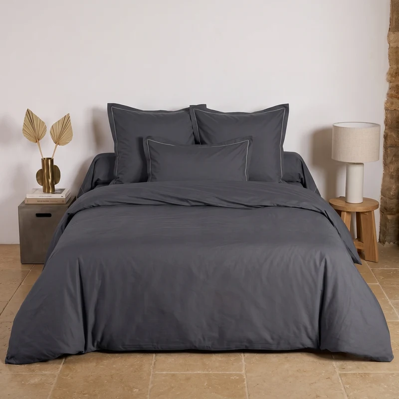 Taie de traversin - Percale de coton