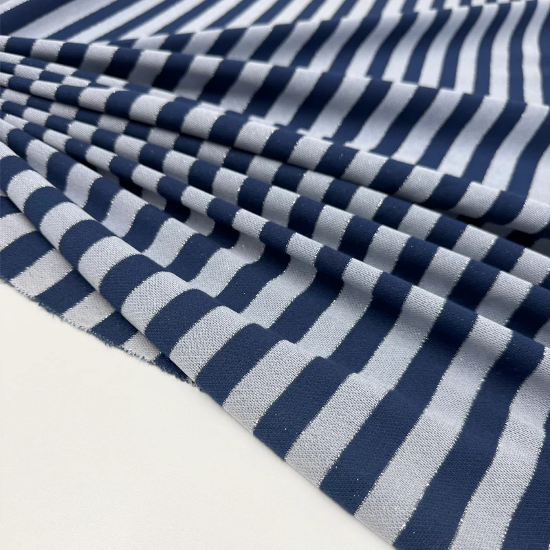 Tissu Maille Jersey, Coton - Métallisé, Labir