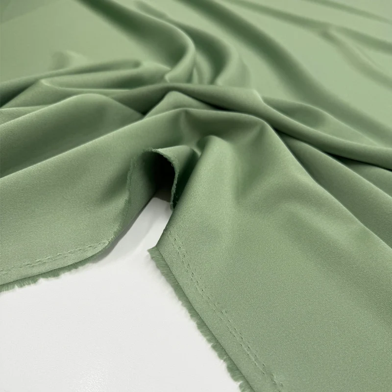 Tissu Crêpe Envers Satin, Lourd Stretch - Elvira