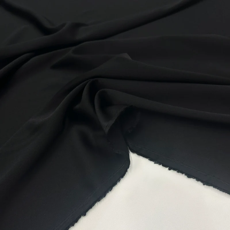 Tissu Crêpe Envers Satin, Lourd Stretch - Elvira