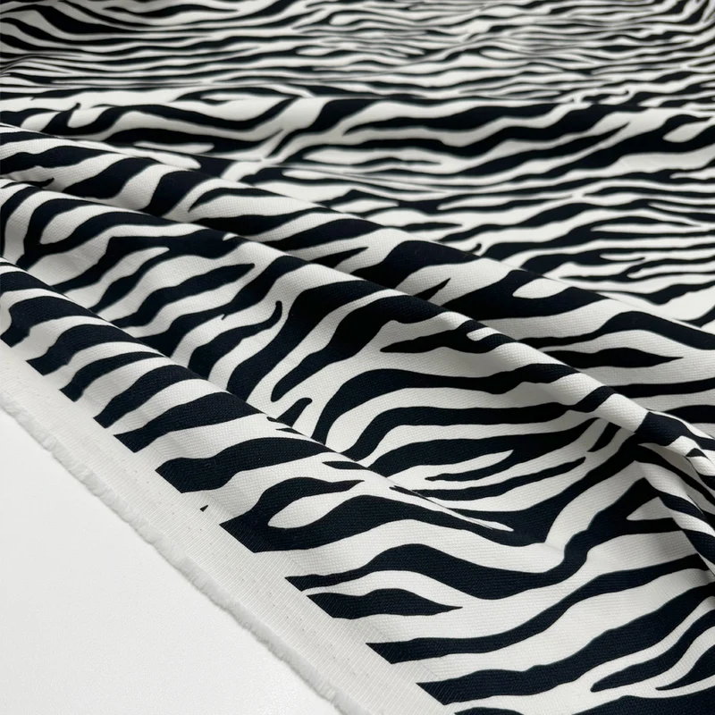 Tissu Canvas, Coton Stretch - Savana