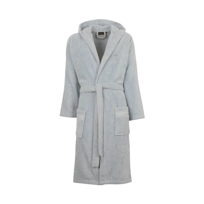 Accappatoio con Cappuccio ribbon in Cotone 380 gr/mq