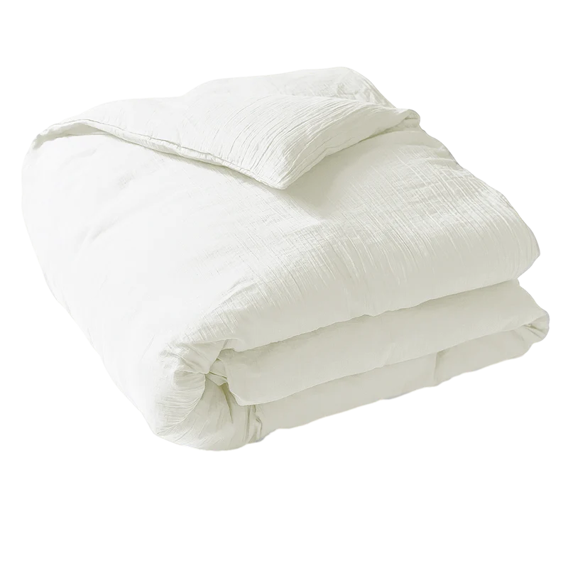 Housse de couette unie - Gaze de Coton