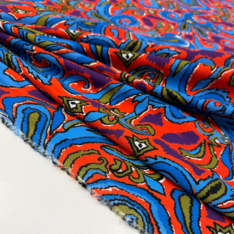 Tissu Crêpe, Viscose - Mira