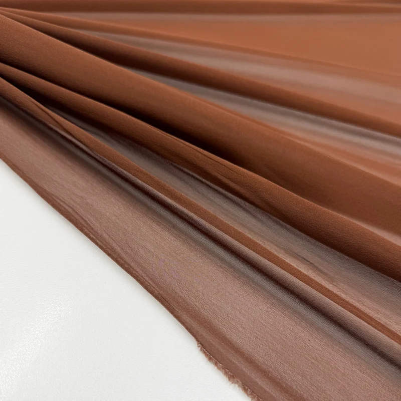 Tissu Crêpe Georgette, Soie - Rubino