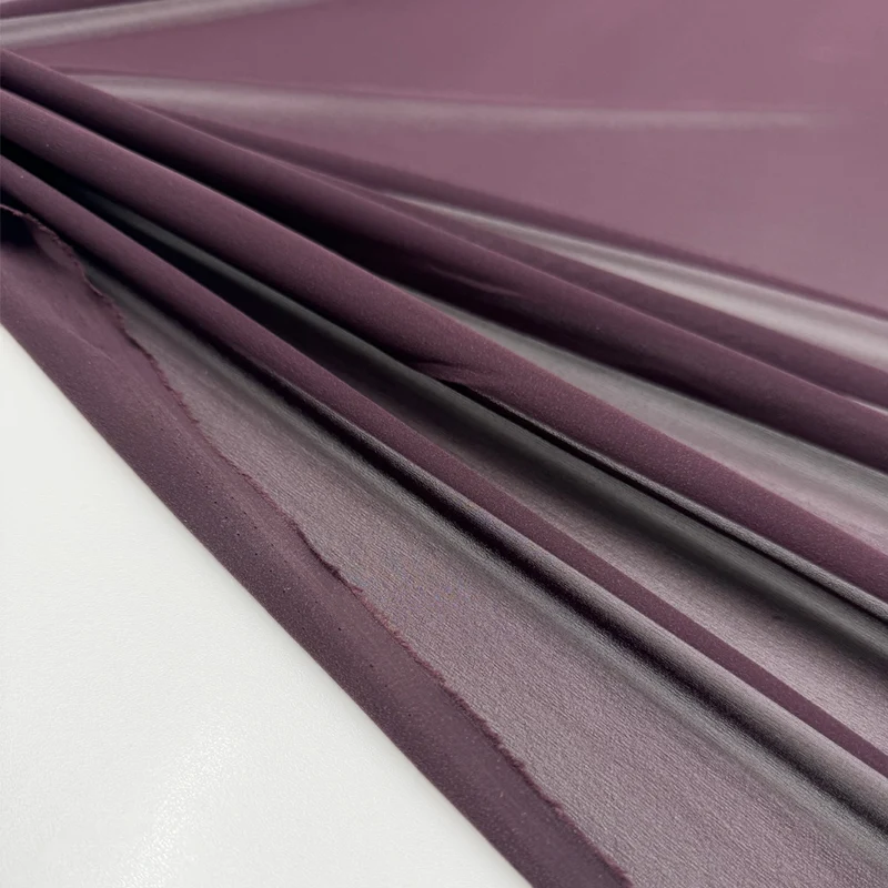 Tissu Crêpe Georgette, Soie - Rubino