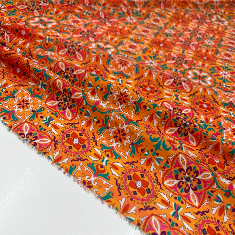 Tissu Satin, Polyester - Dhara