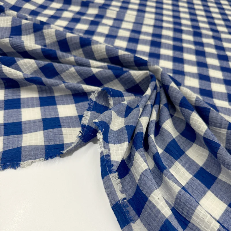 Tissu Seersucker, Coton - Alfio
