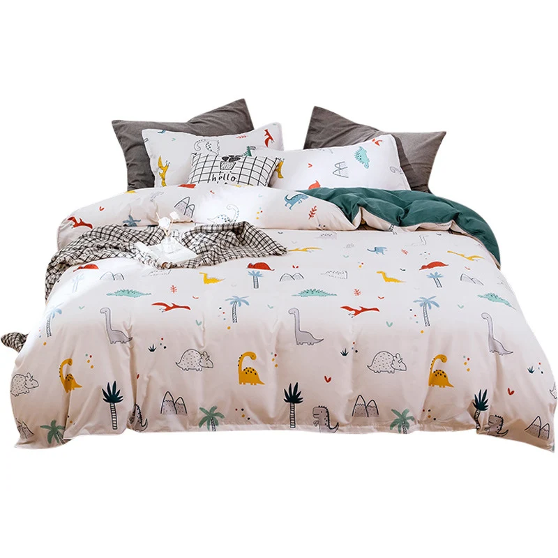 Housse de Couette et Deux Taies Animaux 240cm